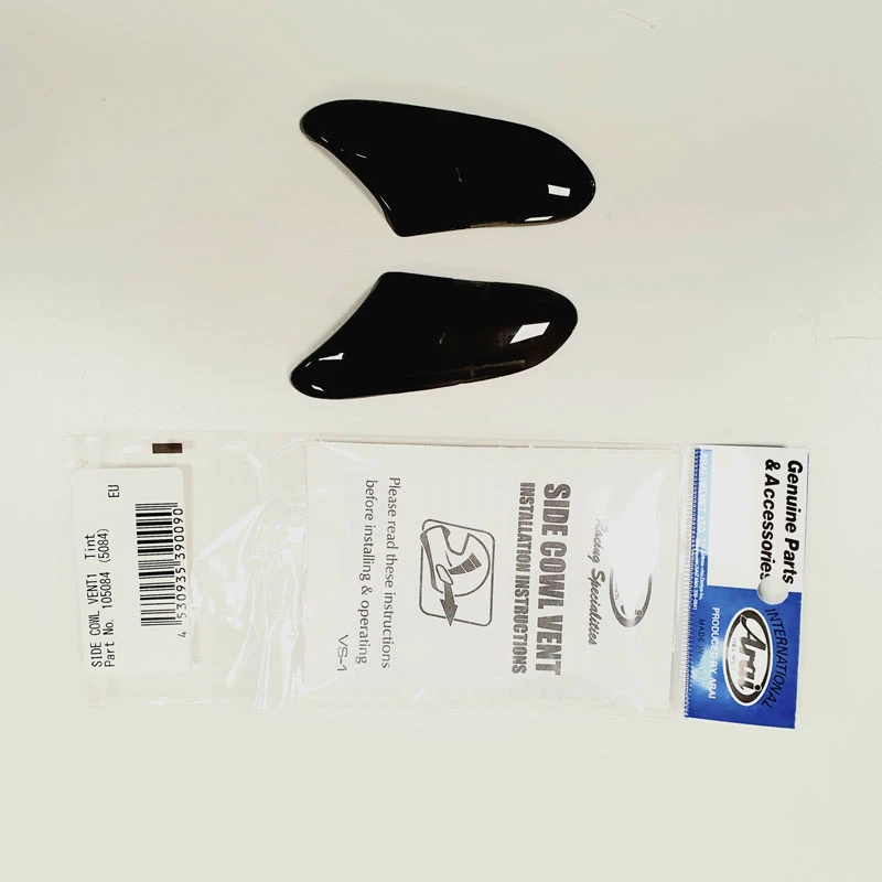 Prese Aria Presa Aria Posteriore Laterale Arai Viper /vx3 Fume 3 Prese Aria Presa Aria Posteriore Laterale Arai Viper /vx3 Fume