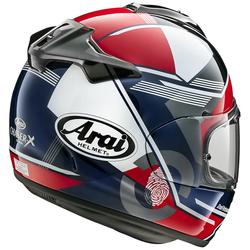 Fibra Casco Arai Chaser X Gene Blu 4 Fibra Casco Arai Chaser X Gene Blu - immagine 2