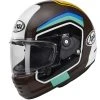 Fibra Casco Arai Concept X Number Marrone -Negozio al dettaglio Arai arai conceptxnumber marrone