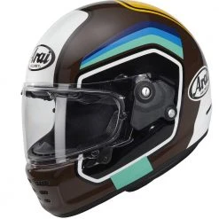 Fibra Casco Arai Concept X Number Marrone
