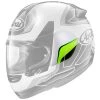 Supporti Visiera Supporti Esterni Arai J-type Flow Verde -Negozio al dettaglio Arai arai flow green side verde