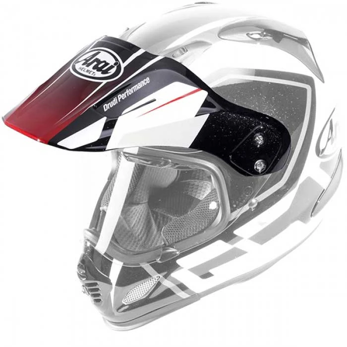 Visiere Arai Frontino Per Tour X-4 Detour Rosso 3 Visiere Arai Frontino Per Tour X-4 Detour Rosso