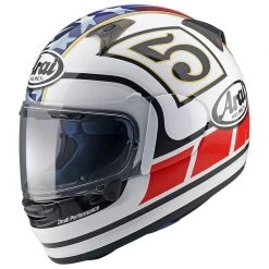 Fibra Casco Arai Profile V Edwards Legend Bianco