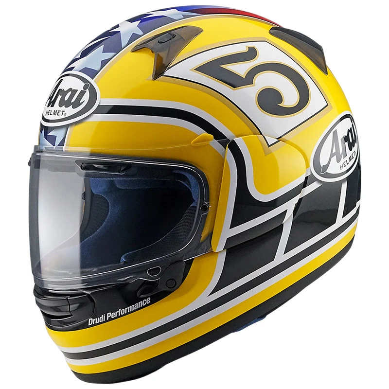 Fibra Casco Arai Profile V Edwards Legend Giallo 3 Fibra Casco Arai Profile V Edwards Legend Giallo