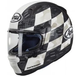 Fibra Casco Arai Profile V Patch Bianco