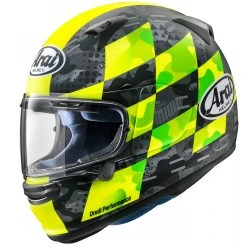 Fibra Casco Arai Profile V Patch Giallo