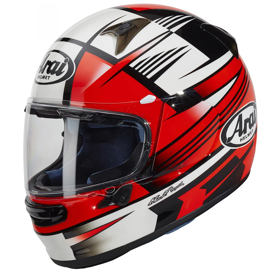 Fibra Casco Arai Profile V Rock Rosso 3 Fibra Casco Arai Profile V Rock Rosso