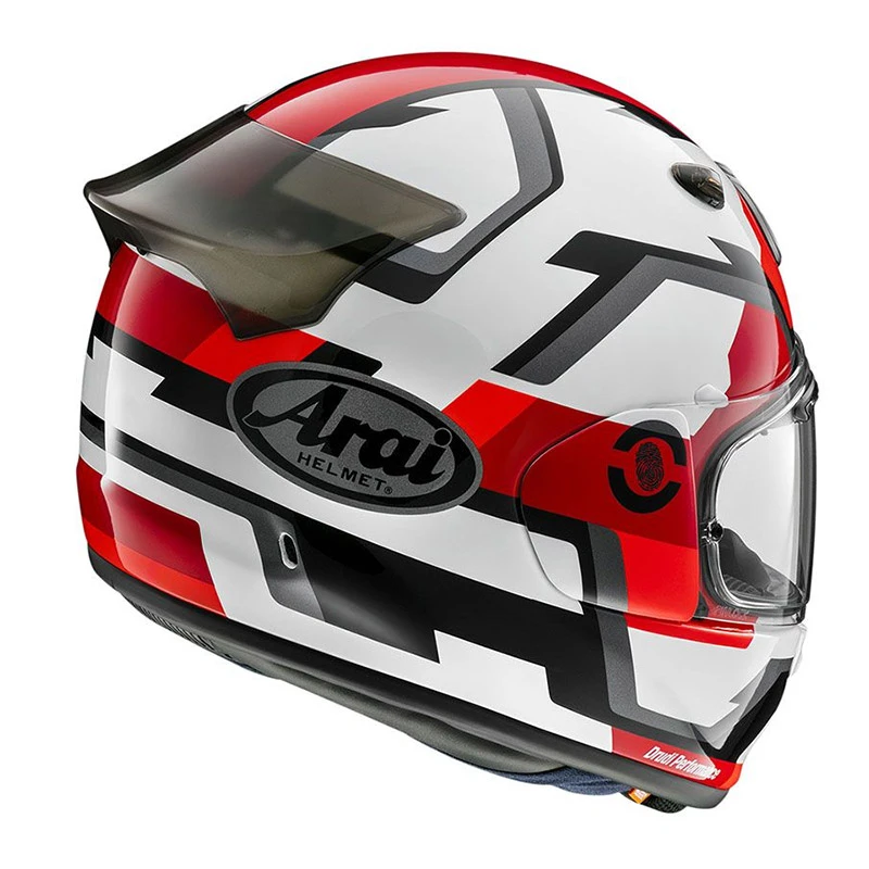 Fibra Casco Arai Quantic Face Rosso 4 Fibra Casco Arai Quantic Face Rosso - immagine 2