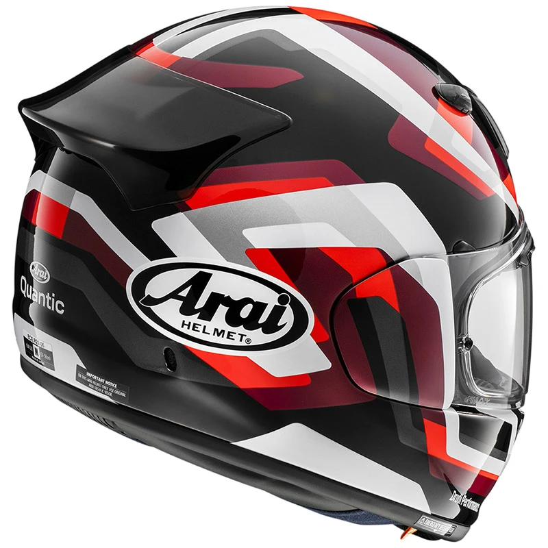 Fibra Casco Arai Quantic Snake Rosso 4 Fibra Casco Arai Quantic Snake Rosso - immagine 2