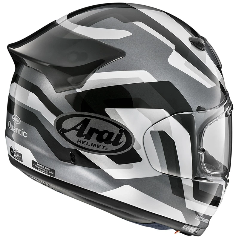 Fibra Casco Arai Quantic Snake Bianco 4 Fibra Casco Arai Quantic Snake Bianco - immagine 2