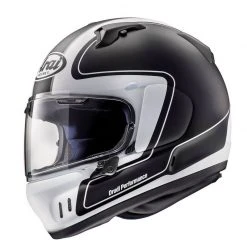 Fibra Arai Renegade-v Outline Nero Opaco