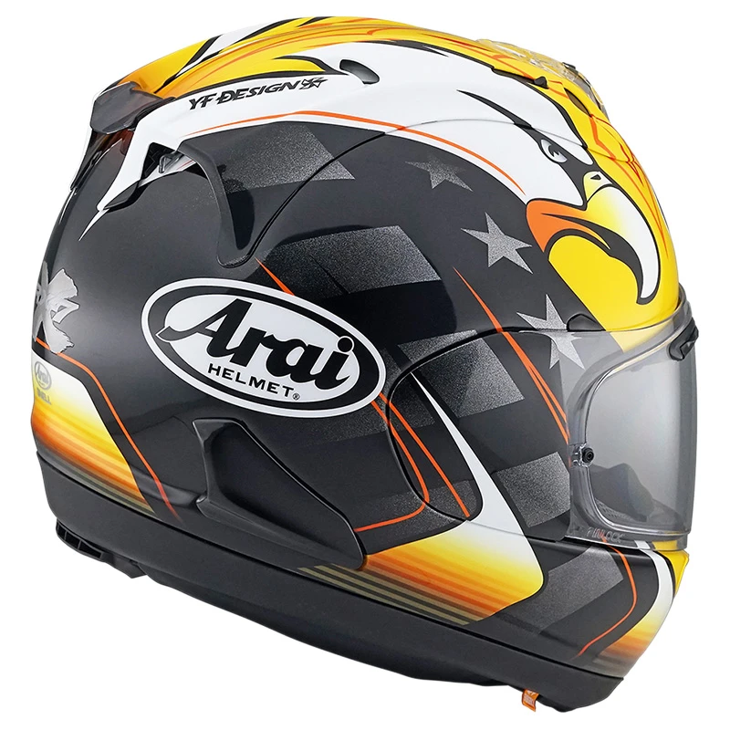 Fibra Casco Arai Rx-7v Evo Kr American Eagle 4 Fibra Casco Arai Rx-7v Evo Kr American Eagle - immagine 2