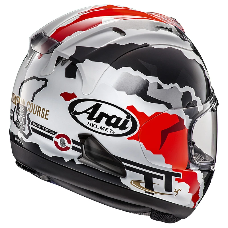 Fibra Casco Arai Rx-7v Evo Doohan Tt 4 Fibra Casco Arai Rx-7v Evo Doohan Tt - immagine 2