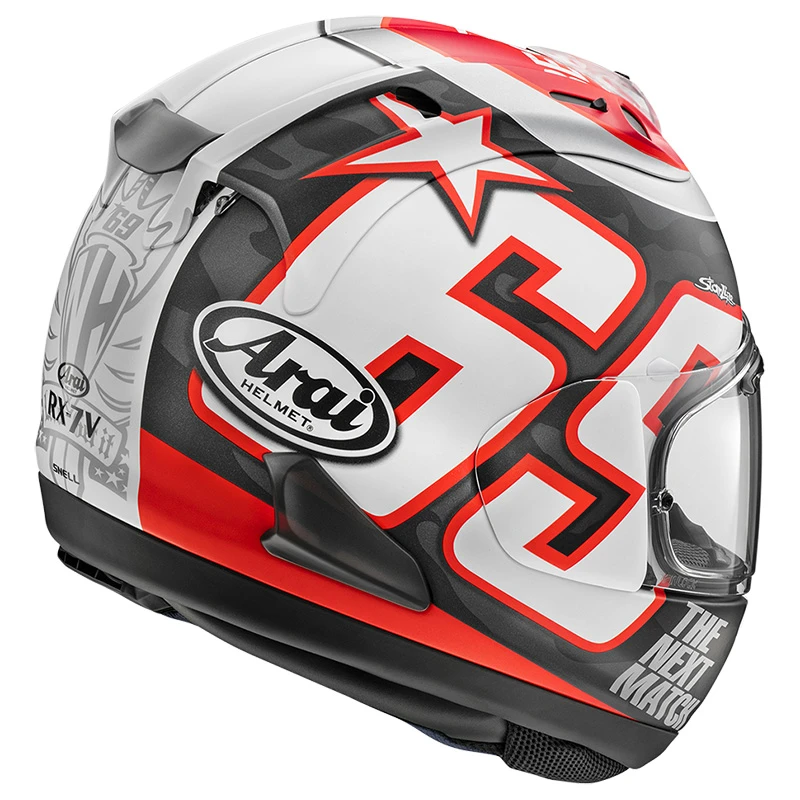 Fibra Casco Arai Rx-7v Evo Hayden Reset 4 Fibra Casco Arai Rx-7v Evo Hayden Reset - immagine 2