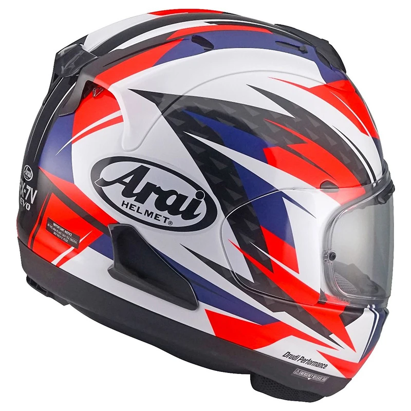 Fibra Casco Arai Rx-7v Evo Rush Rosso 4 Fibra Casco Arai Rx-7v Evo Rush Rosso - immagine 2