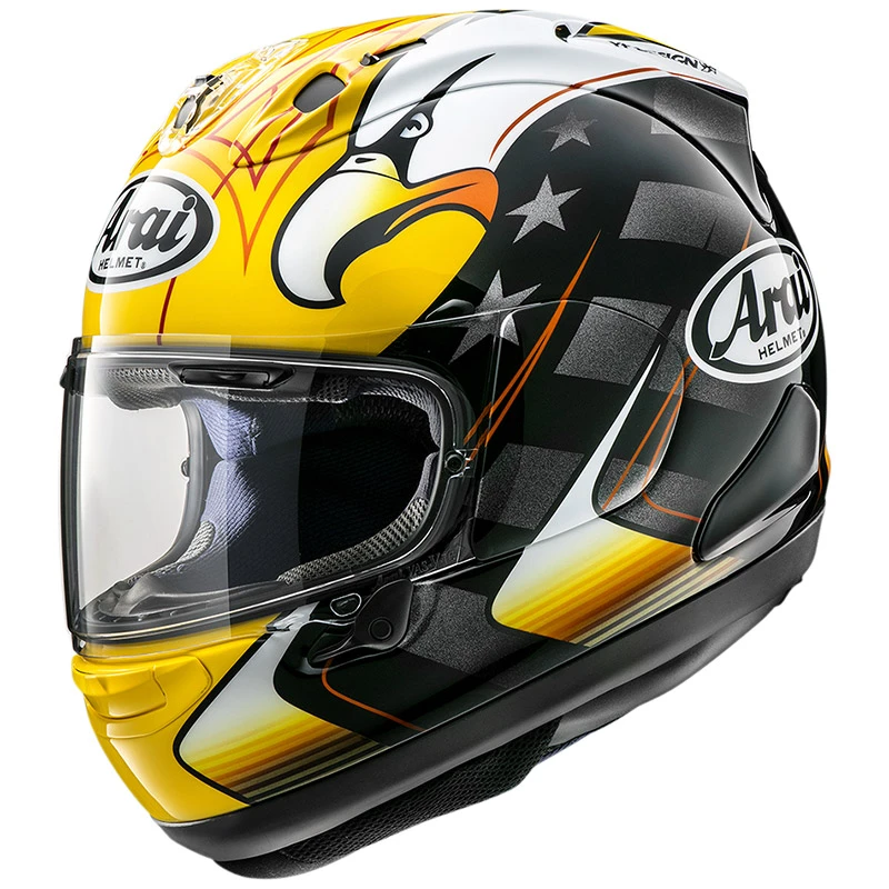 Fibra Casco Arai Rx-7v Kr American Eagle 3 Fibra Casco Arai Rx-7v Kr American Eagle