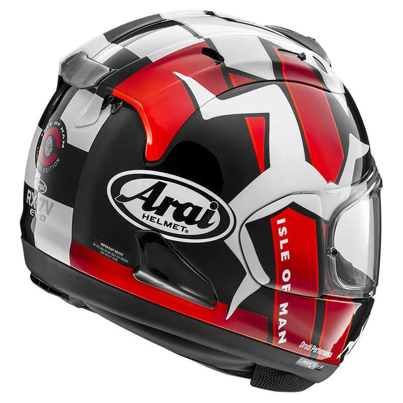 Fibra Casco Arai Rx-7v Evo Tt Isle Of Man 2022 4 Fibra Casco Arai Rx-7v Evo Tt Isle Of Man 2022 - immagine 2