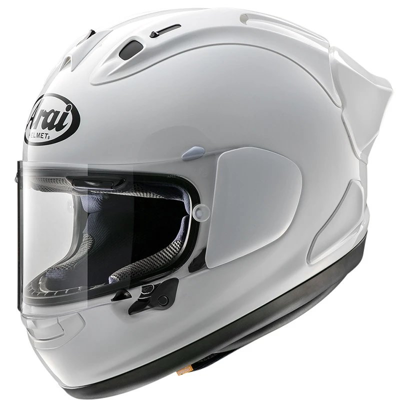 Fibra Casco Arai Rx-7 V Racing Bianco 3 Fibra Casco Arai Rx-7 V Racing Bianco