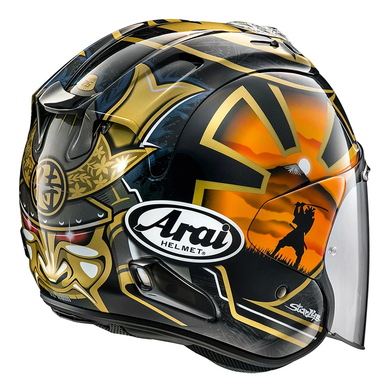 Fibra Casco Arai Sz-r Vas Pedrosa Gold Spirit 4 Fibra Casco Arai Sz-r Vas Pedrosa Gold Spirit - immagine 2